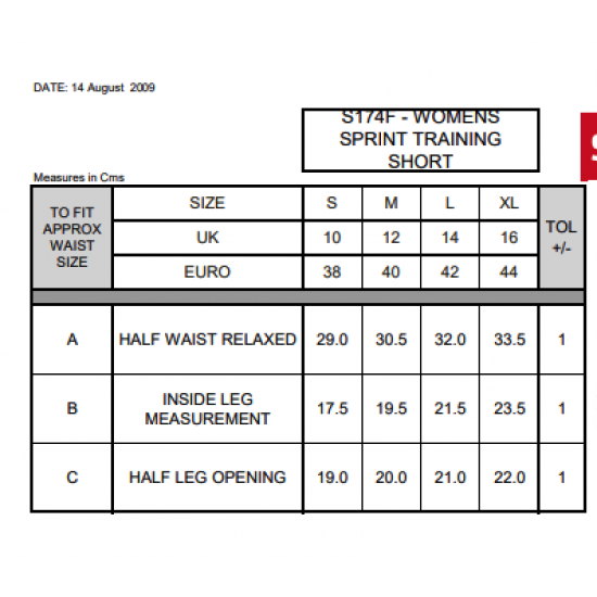 Sieviešu sporta šorti Nr. 173/18