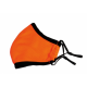 Oranža sejas aizsargmaska Nr.250/39