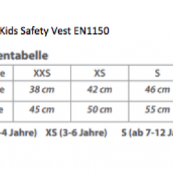 Bērnu atstarojoša veste Nr.277/18b